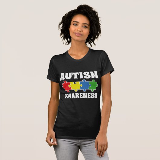Autisme T-shirt (Voorkant volledig)