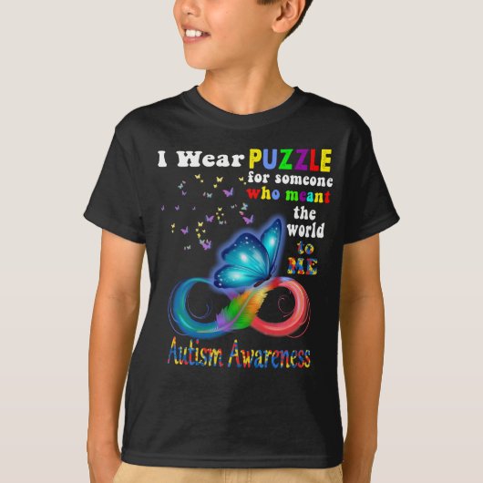 autisme t-shirt (Voorkant)