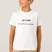 Autisme T-shirt (Voorkant)