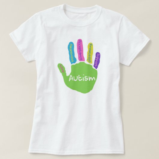 Autisme T-shirt (Design voorkant)