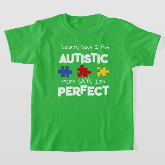 Autisme T-shirt (Laagn)