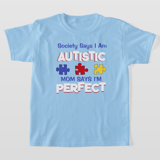 Autisme T-shirt (Laagn)