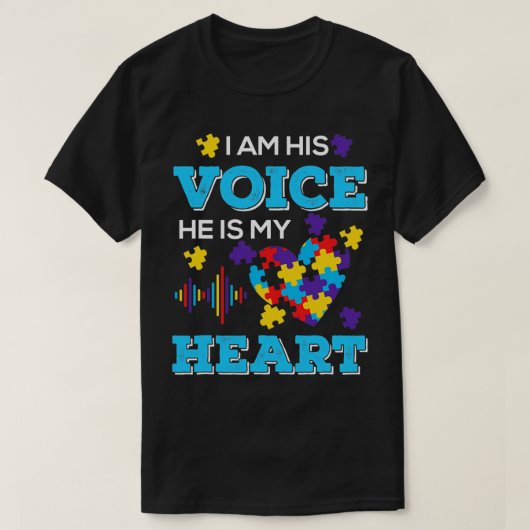 Autisme T-shirt (Design voorkant)