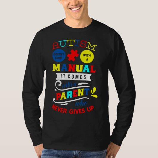 Autisme T-shirt (Voorkant)