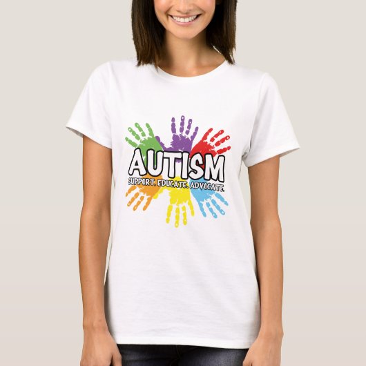 Autisme T-shirt (Voorkant)