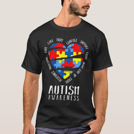 Autisme T-shirt (Voorkant)
