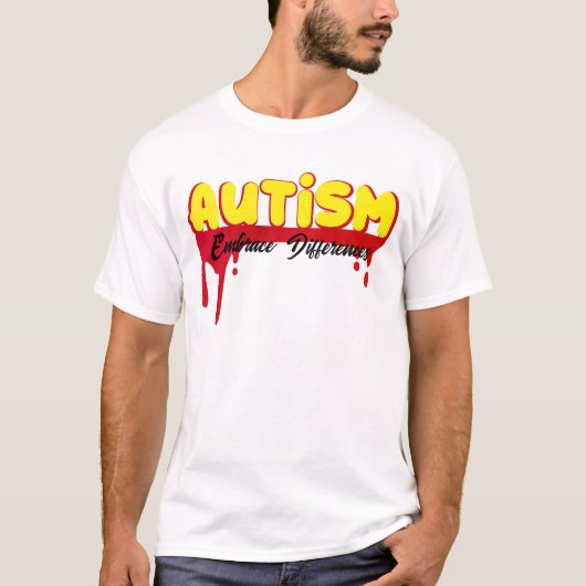 Autisme T-shirt (Voorkant)