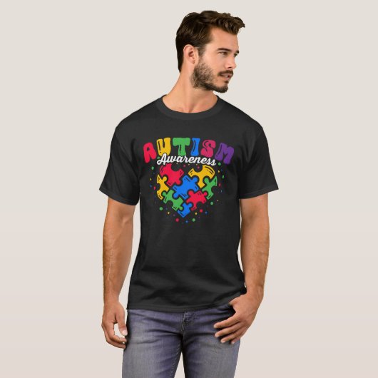 Autisme T-shirt (Voorkant volledig)