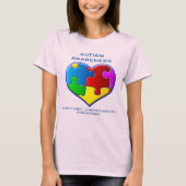 Autisme T-shirt (Voorkant)