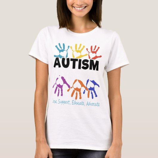 autisme t-shirts (Voorkant)
