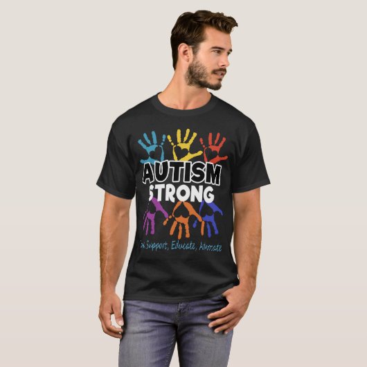 autisme t-shirts (Voorkant volledig)