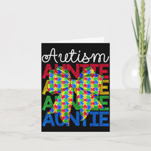 Autisme tante autisme bewustzijnsdag coquette kaart