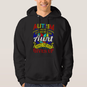 Autisme tante geeft nooit bewustzijn hoodie