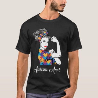 Autisme tante Shirt tante Autism Awareness Gift