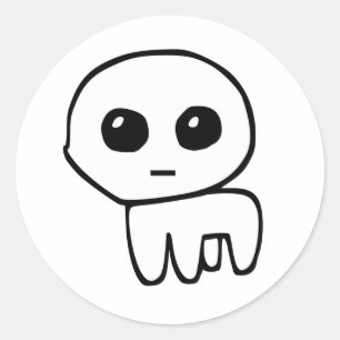 Autisme TBH schepsel van autisme Ronde Sticker