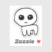 Autisme TBH schepsel van autisme Sticker (Vel)