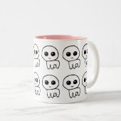 Autisme TBH schepsel van autisme Tweekleurige Koffiemok (Voorkant rechts)