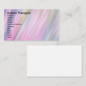 Autisme Therapist Visitekaartje (Voorkant / Achterkant)