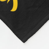 Autisme Tio Franse Bulldog hond Puzzel Gles Fleece Deken (Hoek)