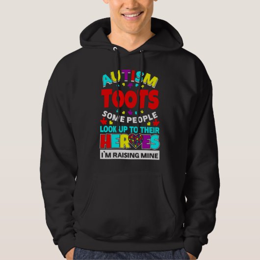 Autisme toots mensen kijken op hun helden in de Mi Hoodie (Voorkant)