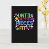 Autisme totdat alle stukken passen kaart (Gele Bloem)