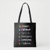 Autisme Tote Bag (Voorkant)