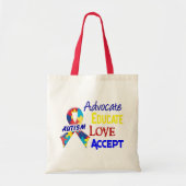 Autisme Tote Bag (Voorkant)