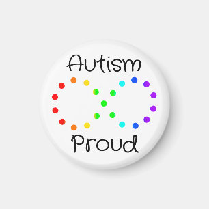 Autisme Trots Neurodiversity Acceptatie Regenboog Magneet