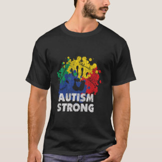 Autisme Trots Sterke Autistische Bewustwording T-shirt