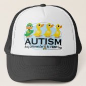 Autisme Ugly Ducking Trucker Pet (Voorkant)