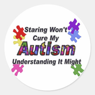 Autisme Understanding Ronde Sticker