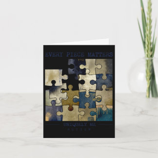 Autisme Uniek Me Alle stukken © Sticker Kaart