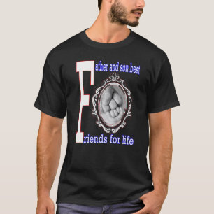 Autisme Vader En Zoon Beste Vrienden Voor Het Leve T-shirt