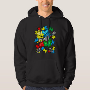 Autisme Verkeerde puzzelstukjes zonnebril B Hoodie
