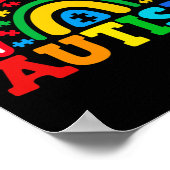 Autisme Verschillende vaardigheden niet handicap A Poster (Hoek)