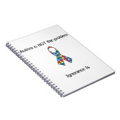 Autisme versus Ignorance Notitieboek (Rechterzijde)