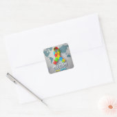 Autisme Vierkante Sticker (Envelop)