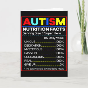 Autisme voedingsfeiten Peuter Autisme bewustzijn M Kaart