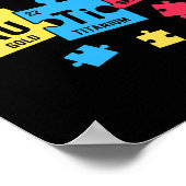 Autisme voor leraren SPED Periodieke Tabel Element Poster (Hoek)