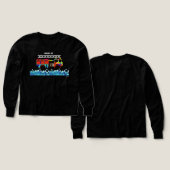 Autisme Vuurtruck puzzelstukjes (Voorkant /achterkant)