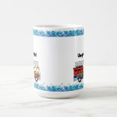 Autisme Vuurtruck puzzelstukjes Koffiemok (Center)