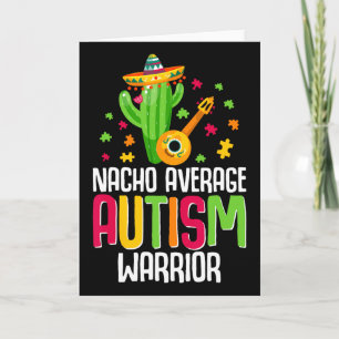 .autisme Warrior Bewustzijn Autistische Ondersteun Kaart