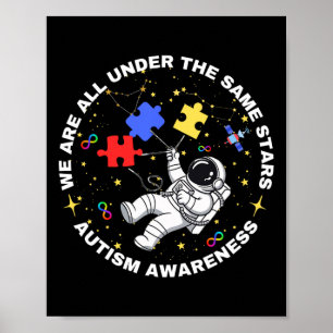 Autisme We zijn allemaal onder dezelfde sterren Sp Poster