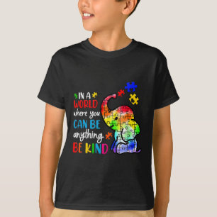 Autisme Wees Aardig Shirt Vrouwen Blauw Wees Aardi
