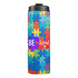 Autisme -Wees Aardig --Thermische Tumbler Thermosbeker