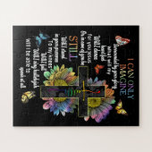 Autisme weet dat ik me alleen maar kan voorstellen legpuzzel (Horizontaal)