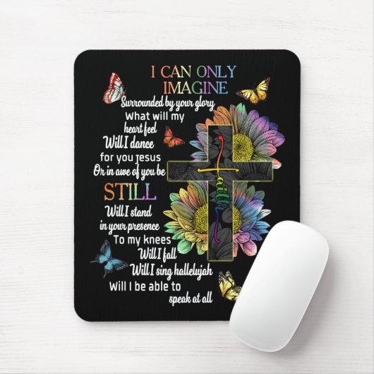 Autisme weet dat ik me alleen maar kan voorstellen muismat (Met muis)