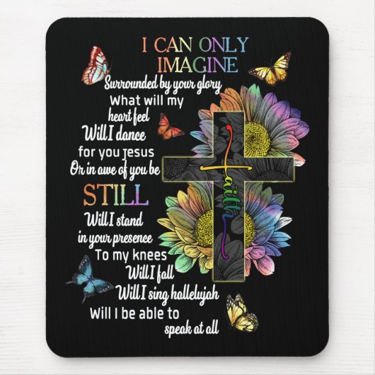 Autisme weet dat ik me alleen maar kan voorstellen muismat (Voorkant)