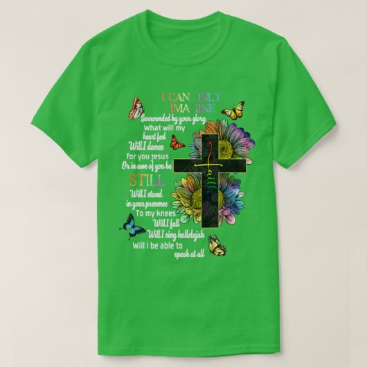 Autisme weet dat ik me alleen maar kan voorstellen t-shirt (Design voorkant)