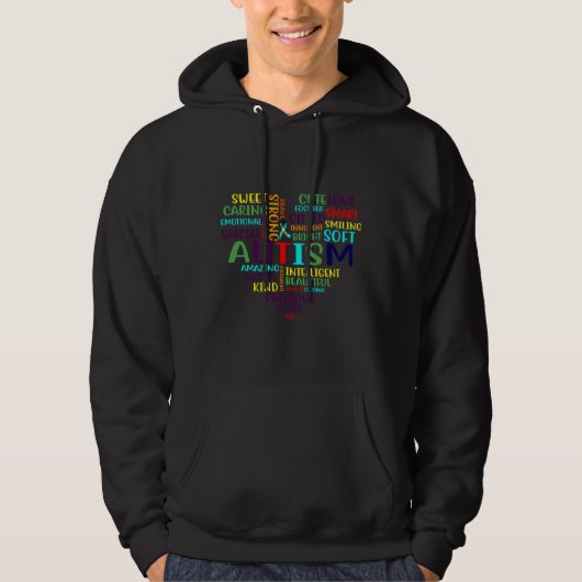 Autisme Wereldautisme Dag Hoodie (Voorkant)